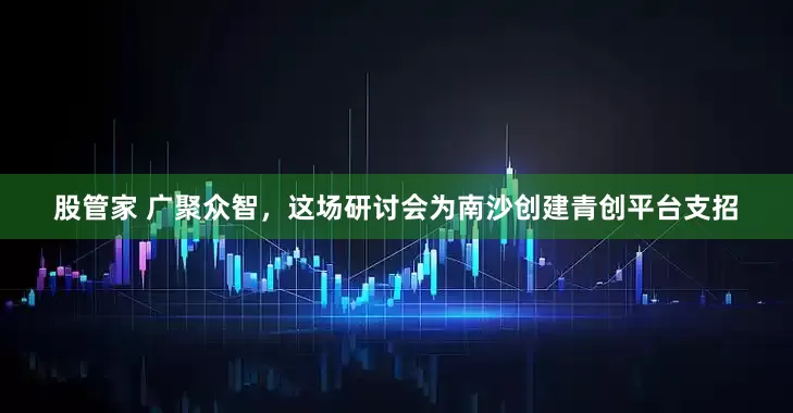 股管家 广聚众智，这场研讨会为南沙创建青创平台支招