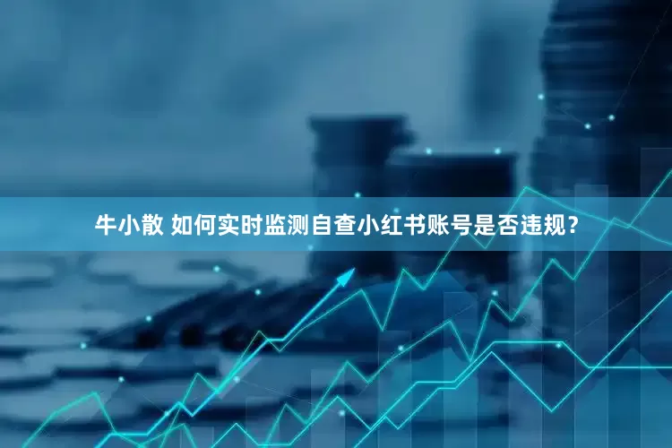 牛小散 如何实时监测自查小红书账号是否违规？